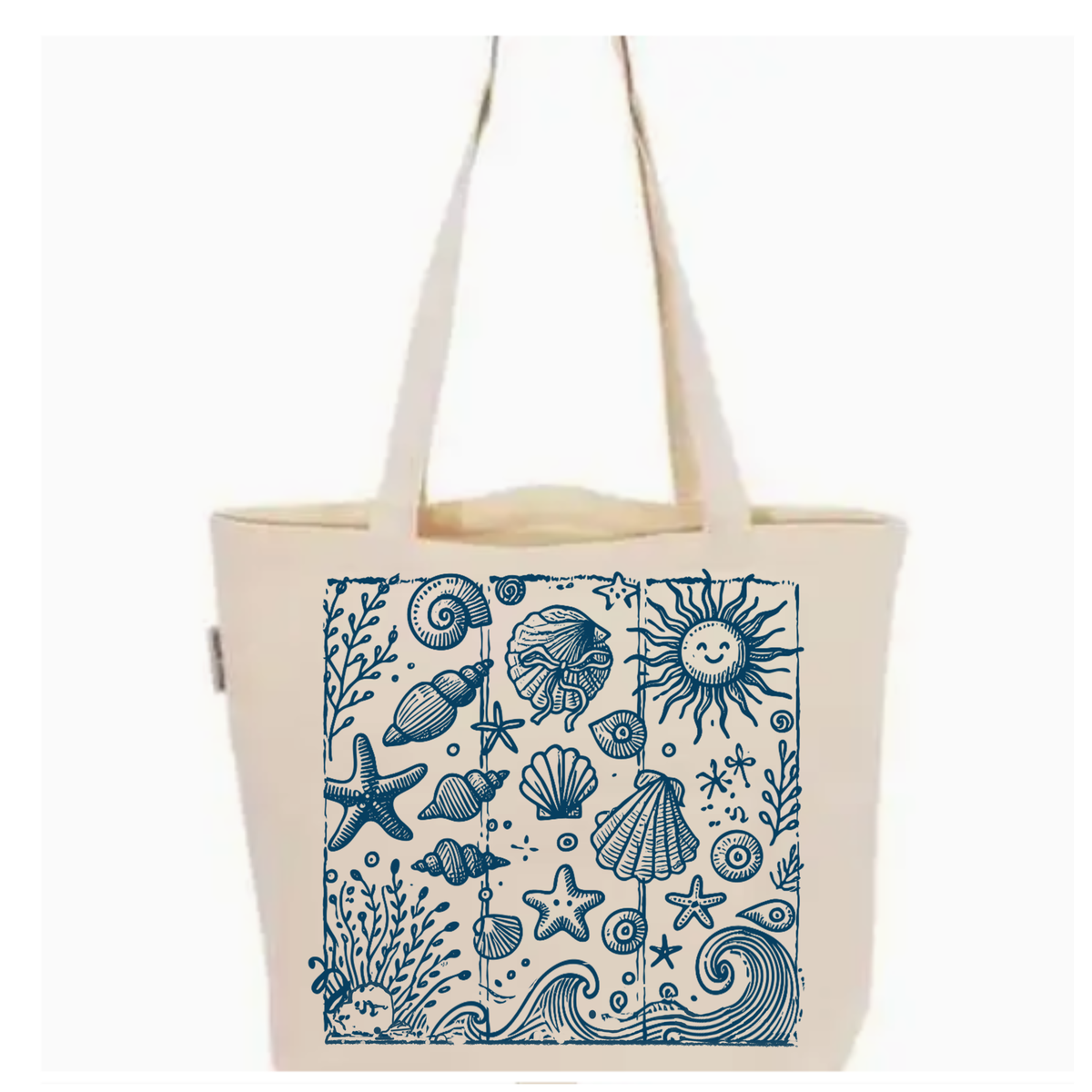 Classic Organic Cotton Canvas Gusset Tote Bag