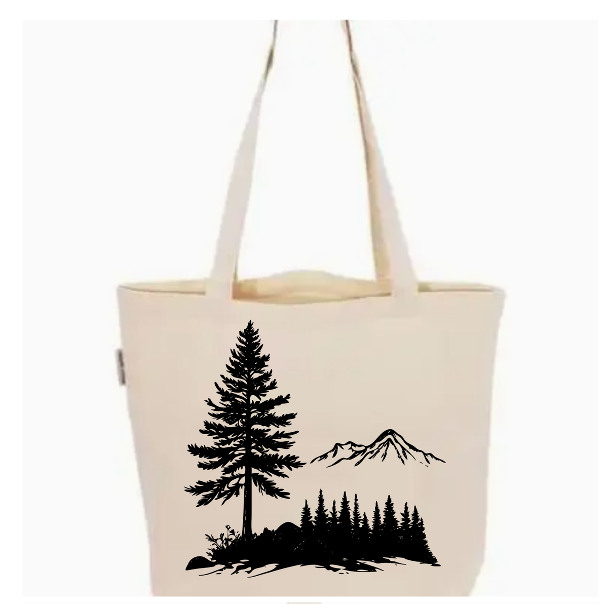 Classic Organic Cotton Canvas Gusset Tote Bag