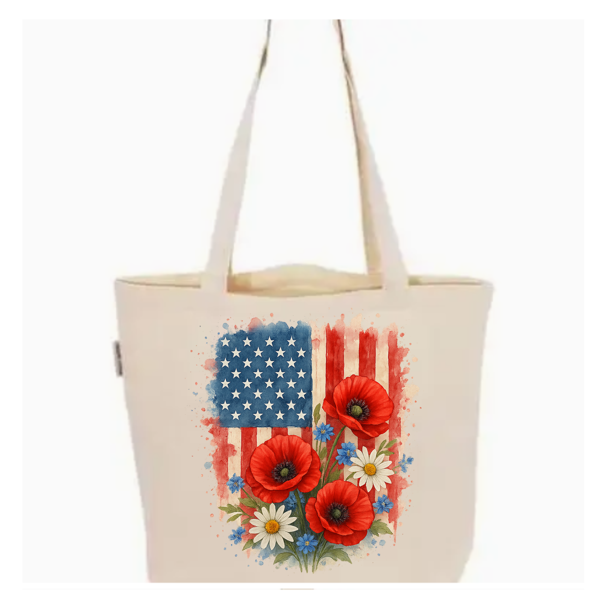 Classic Organic Cotton Canvas Gusset Tote Bag