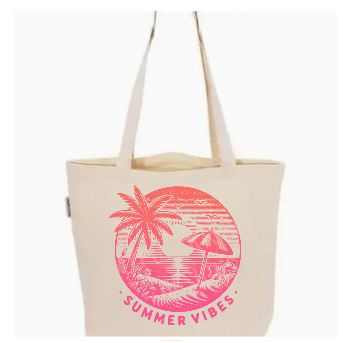 Classic Organic Cotton Canvas Gusset Tote Bag