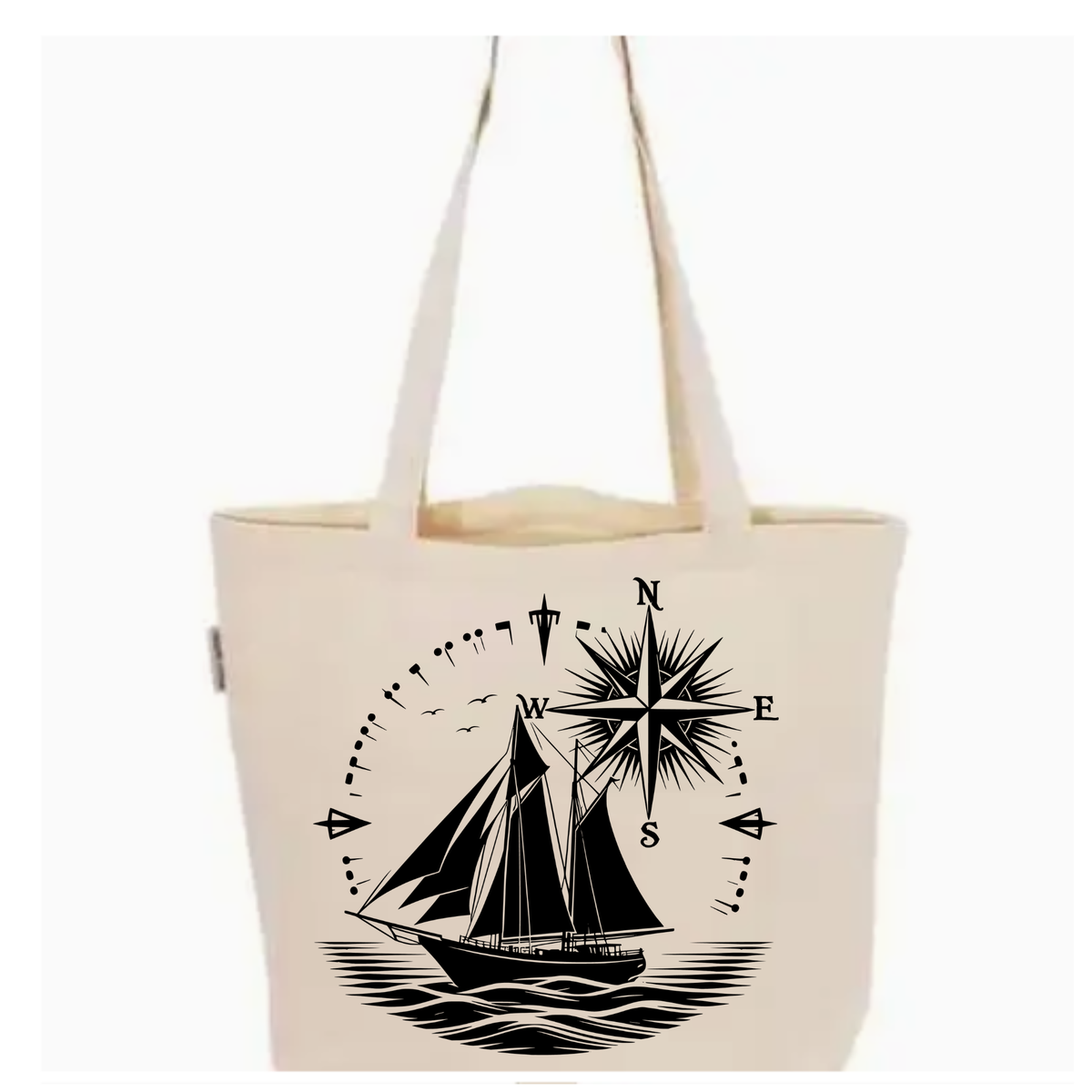 Classic Organic Cotton Canvas Gusset Tote Bag