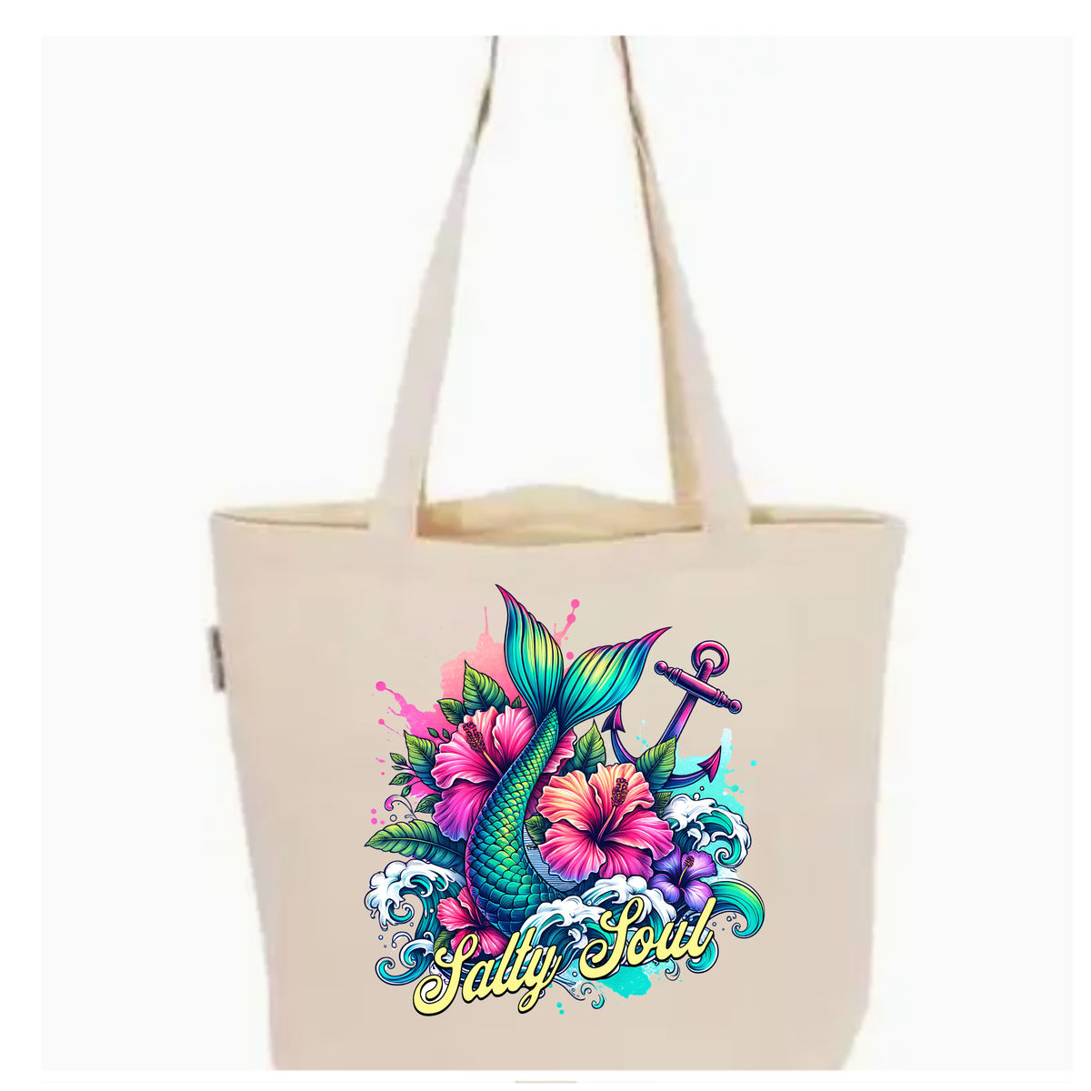 Classic Organic Cotton Canvas Gusset Tote Bag