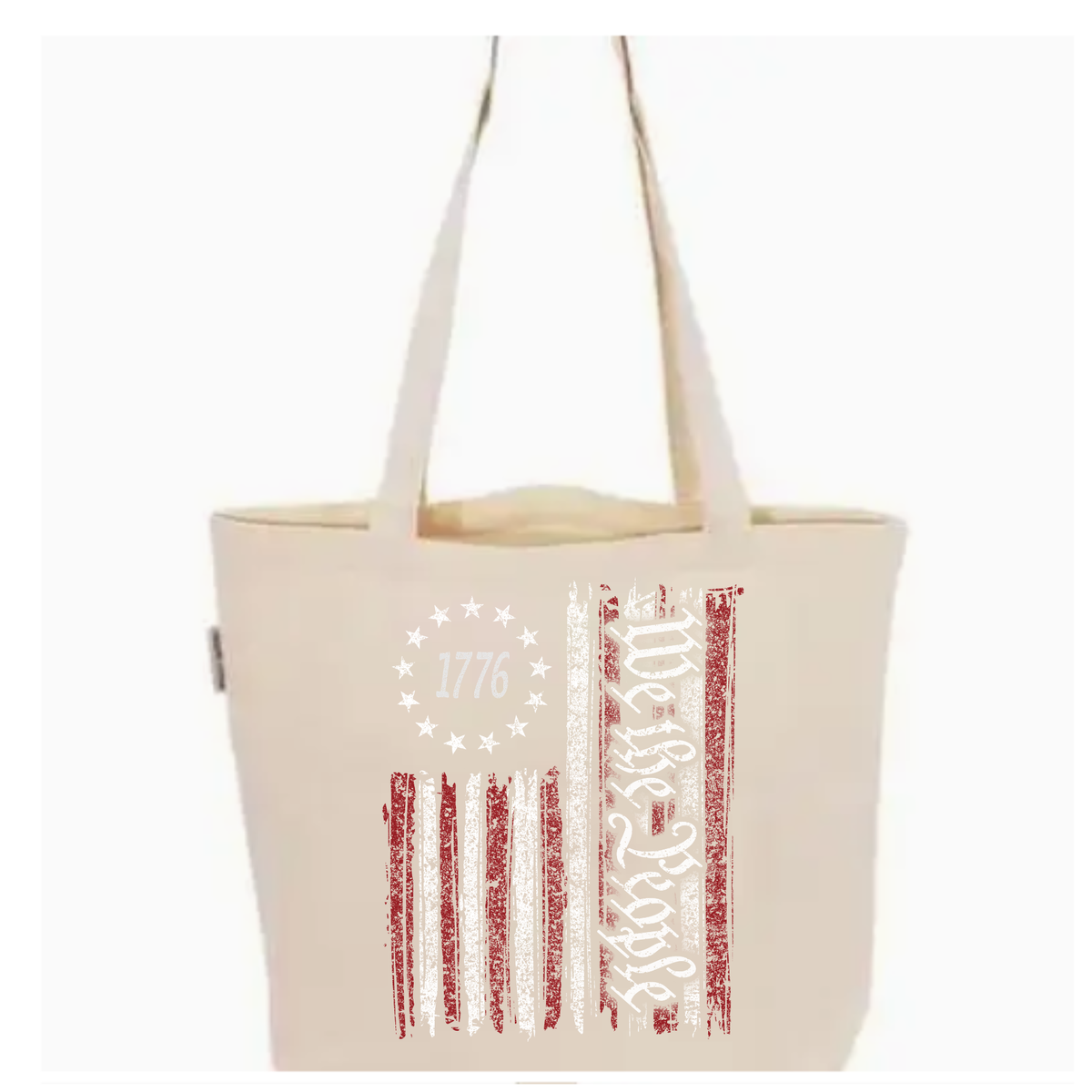 Classic Organic Cotton Canvas Gusset Tote Bag