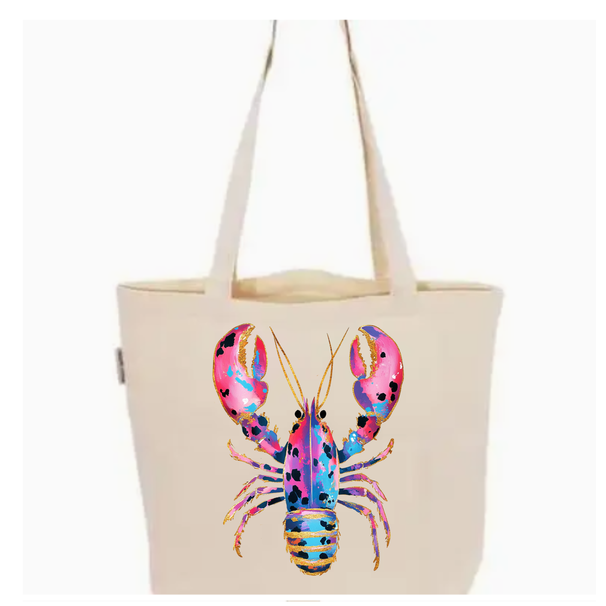 Classic Organic Cotton Canvas Gusset Tote Bag