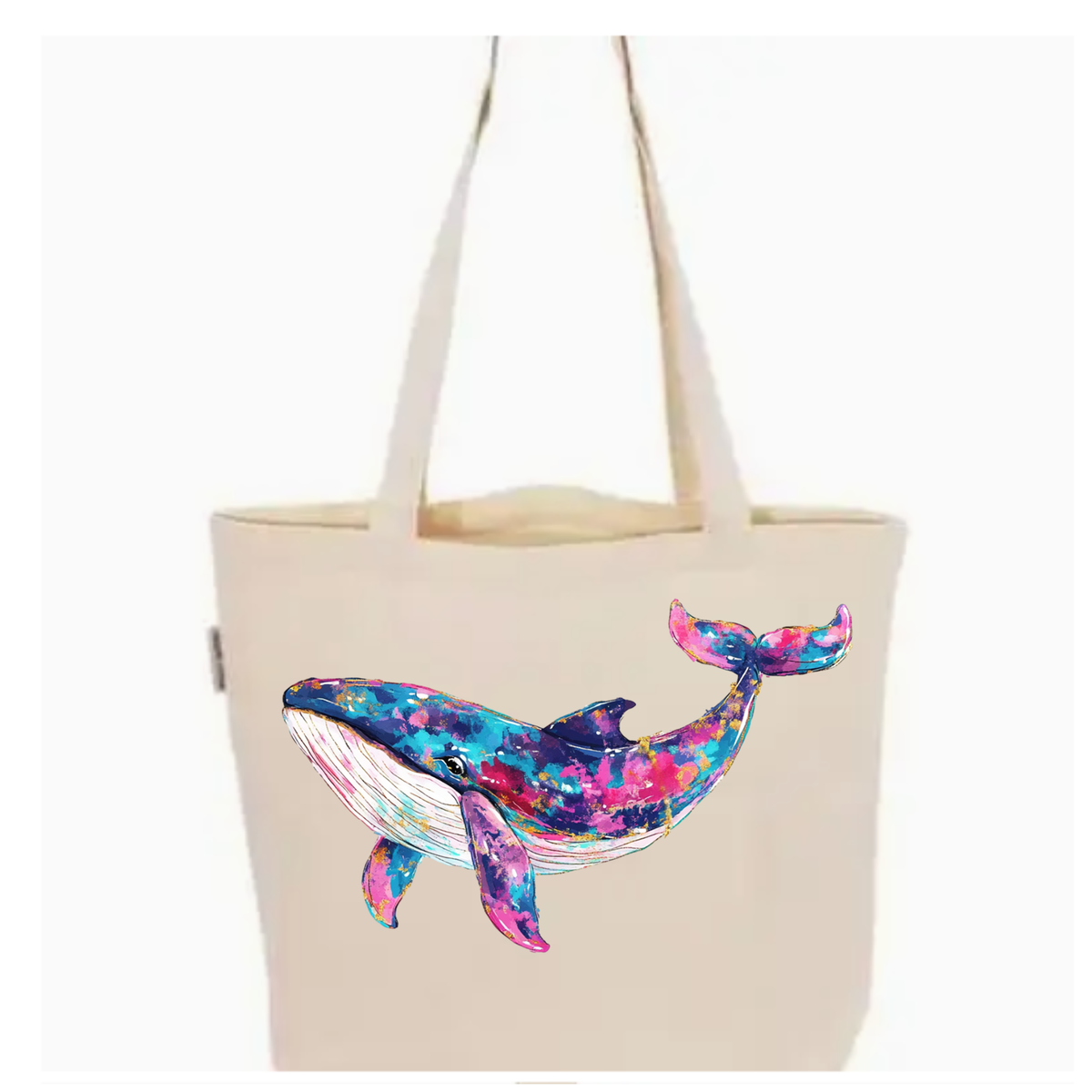 Classic Organic Cotton Canvas Gusset Tote Bag