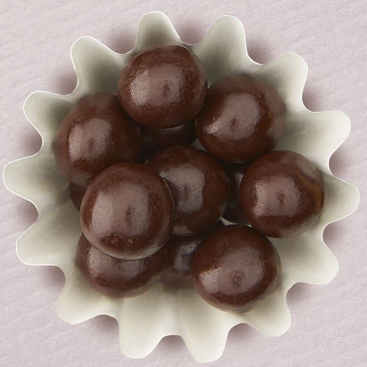 Hazelnut Hill - Milk or Dark Chocolate-Covered Hazelnuts - Dark
