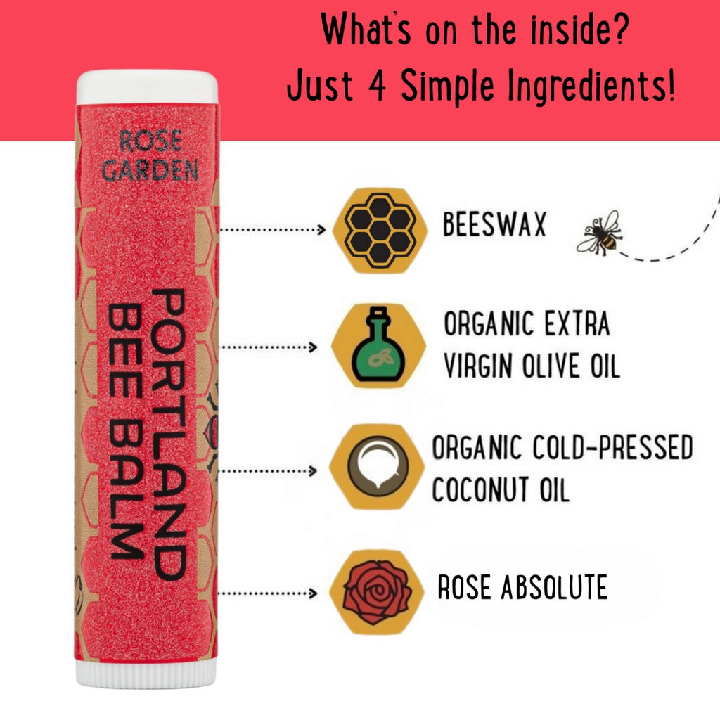 Rose Garden Beeswax Lip Balm