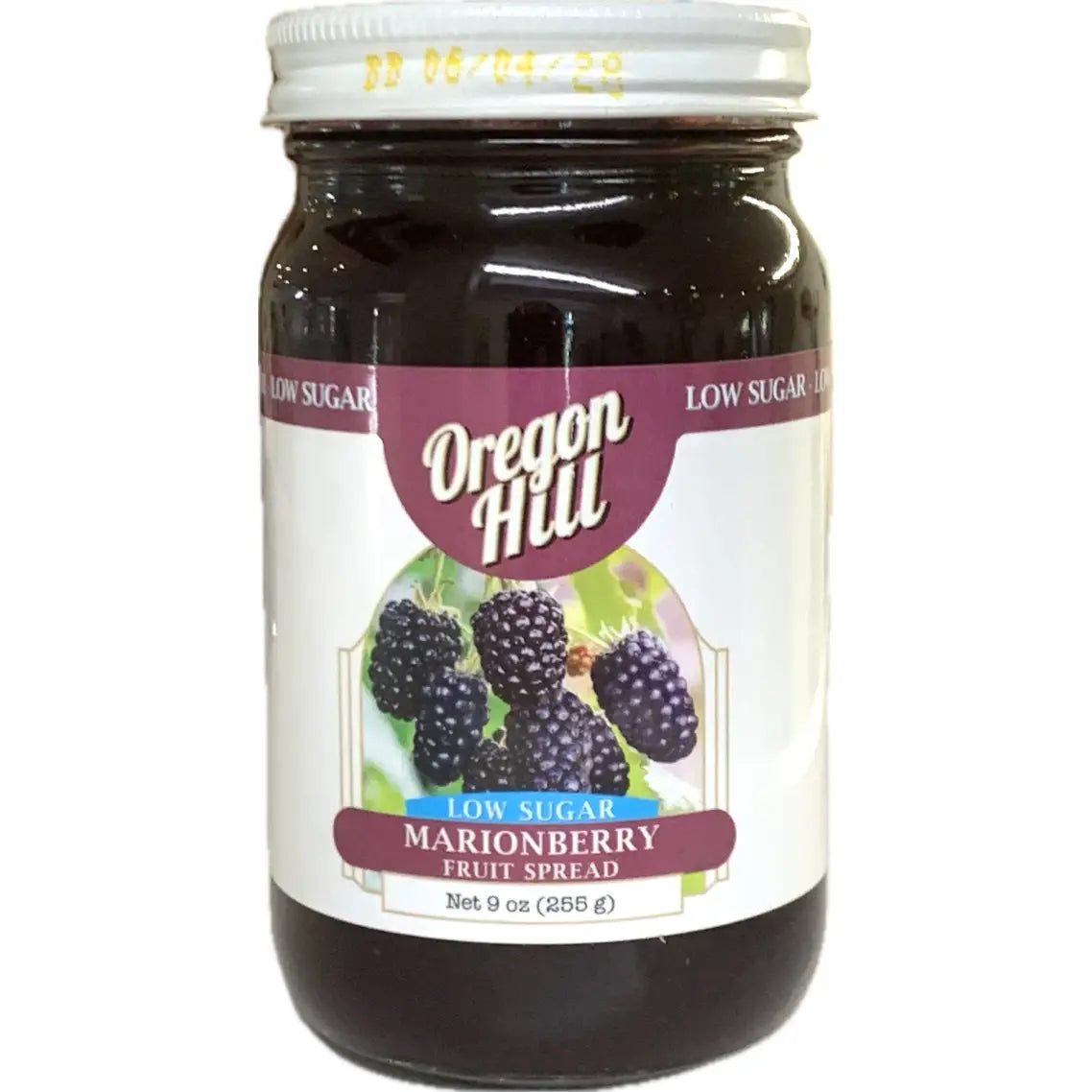 Oregon Hill Farms - Low Sugar Marionberry Fruit Spread