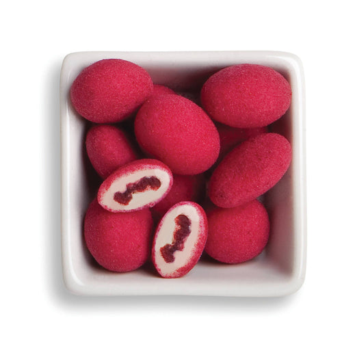 Chukar Cherry Company - 2.75 oz Raspberry Truffles - White Chocolate Box