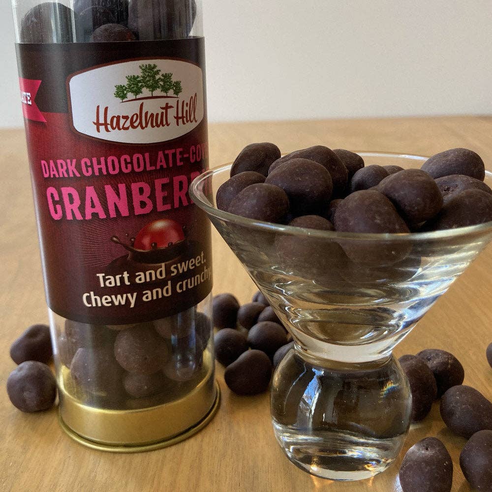 Hazelnut Hill - Dark Chocolate-Covered Cranberries