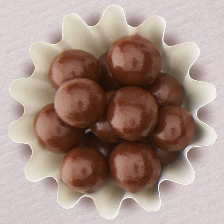Hazelnut Hill - Milk or Dark Chocolate-Covered Hazelnuts - Dark
