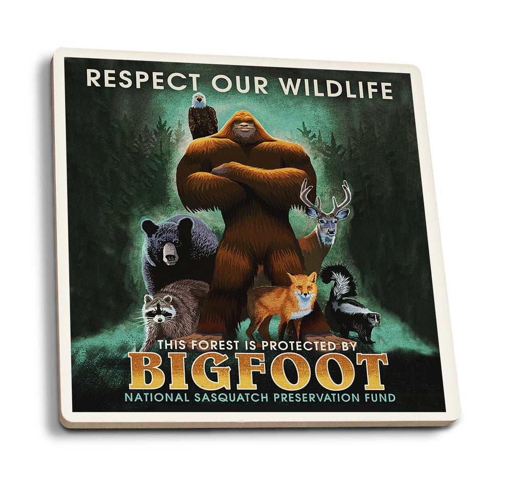 Bigfoot Collection Coasters
