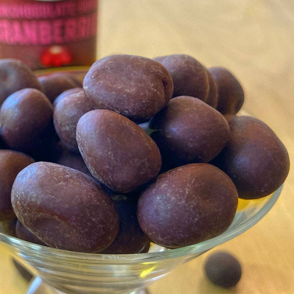 Hazelnut Hill - Dark Chocolate-Covered Cranberries
