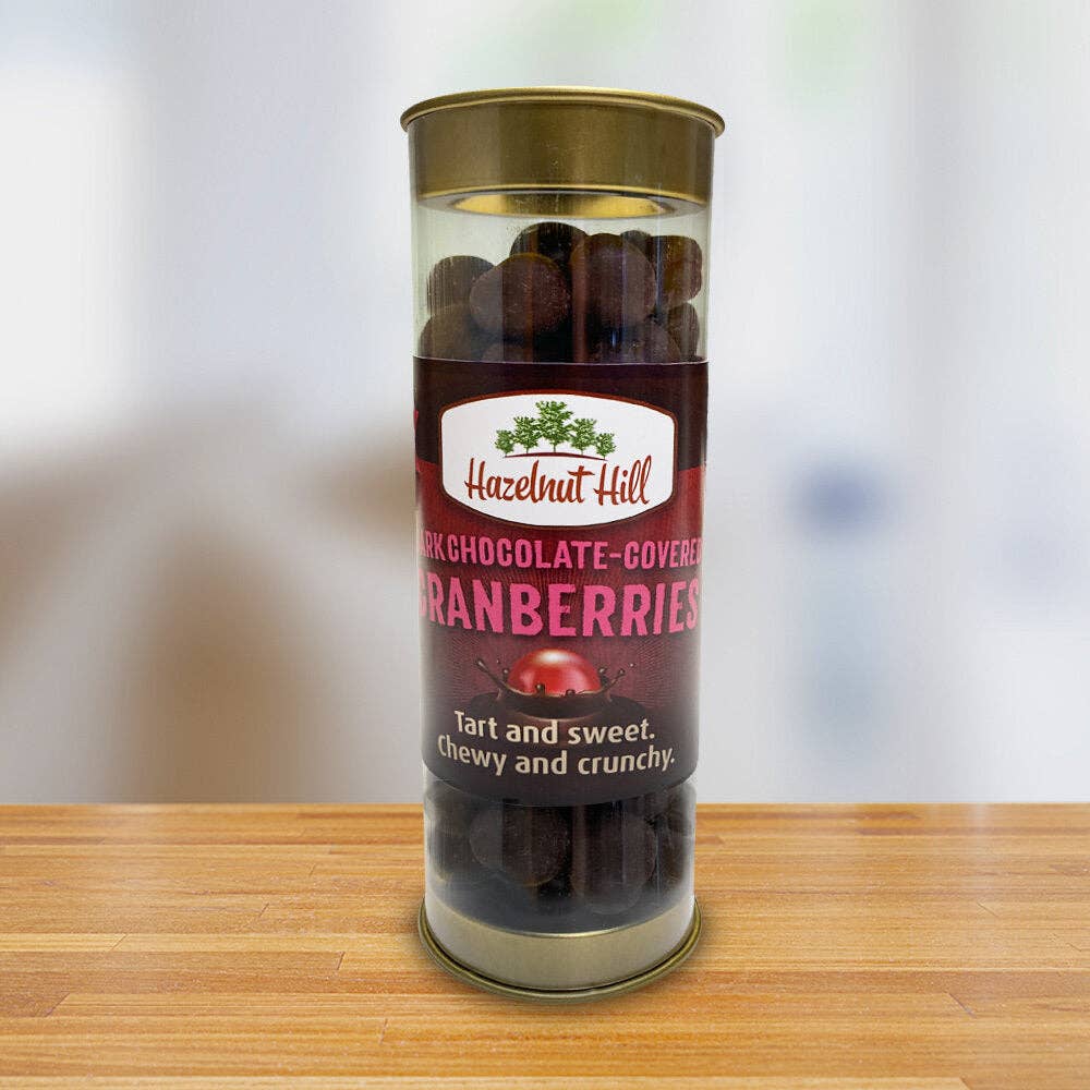 Hazelnut Hill - Dark Chocolate-Covered Cranberries