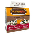 Strawberries & Cream White 10-Teabag Pack