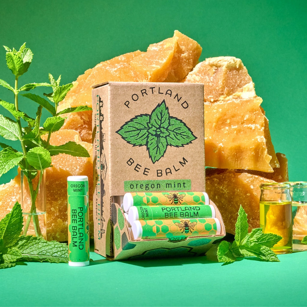 Oregon Mint Beeswax Lip Balm – Refreshing
