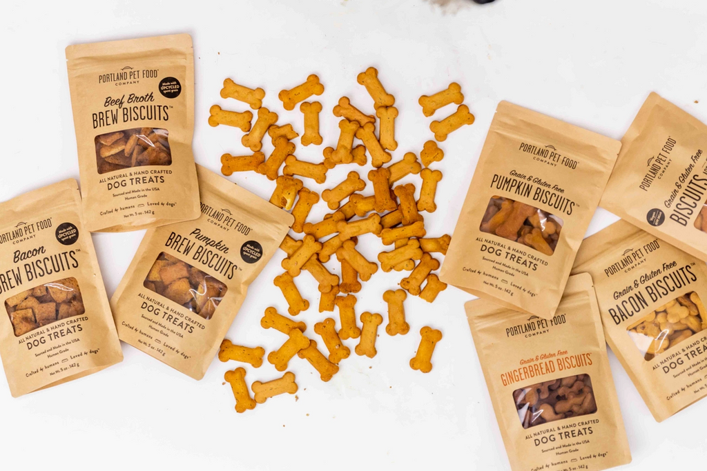 Grain and Gluten Free Bacon Dog Biscuits