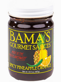 Bama's Gourmet BBQ Sauces - Spicy Pineapple Orange - Oregon Hill Farm