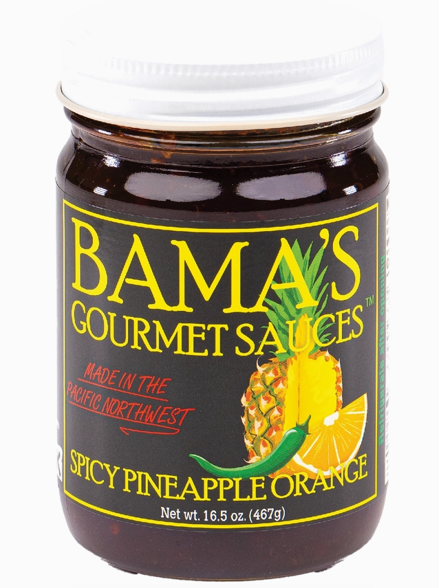Bama's Gourmet BBQ Sauces - Spicy Pineapple Orange - Oregon Hill Farm