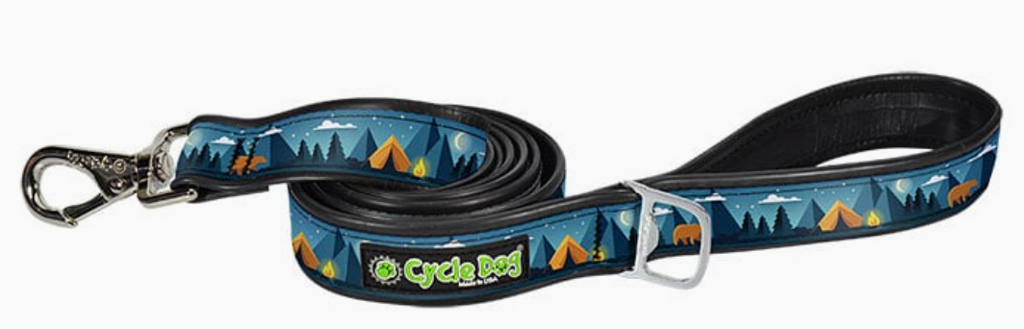 Blue Camping Dog Leash