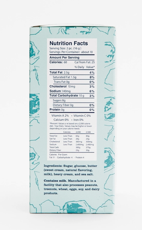 Classic Caramels - Pure Sea Salt Caramel Candy