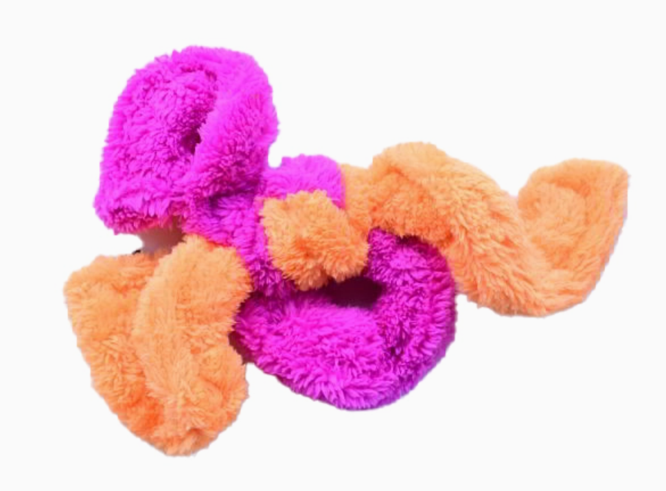 Duraplush Springy Thing Dog Toy - Orange