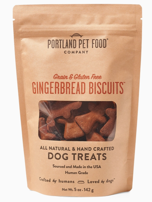 Grain and Gluten Free Gingerbread Dog Biscuits