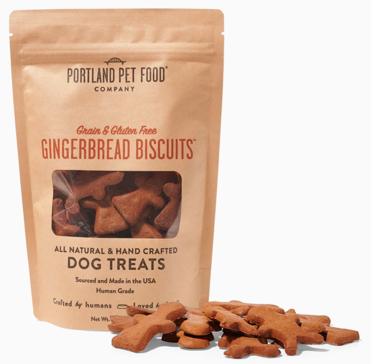 Grain and Gluten Free Gingerbread Dog Biscuits