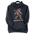 Floral Bigfoot Hoodie - Oysterville Sea Farms