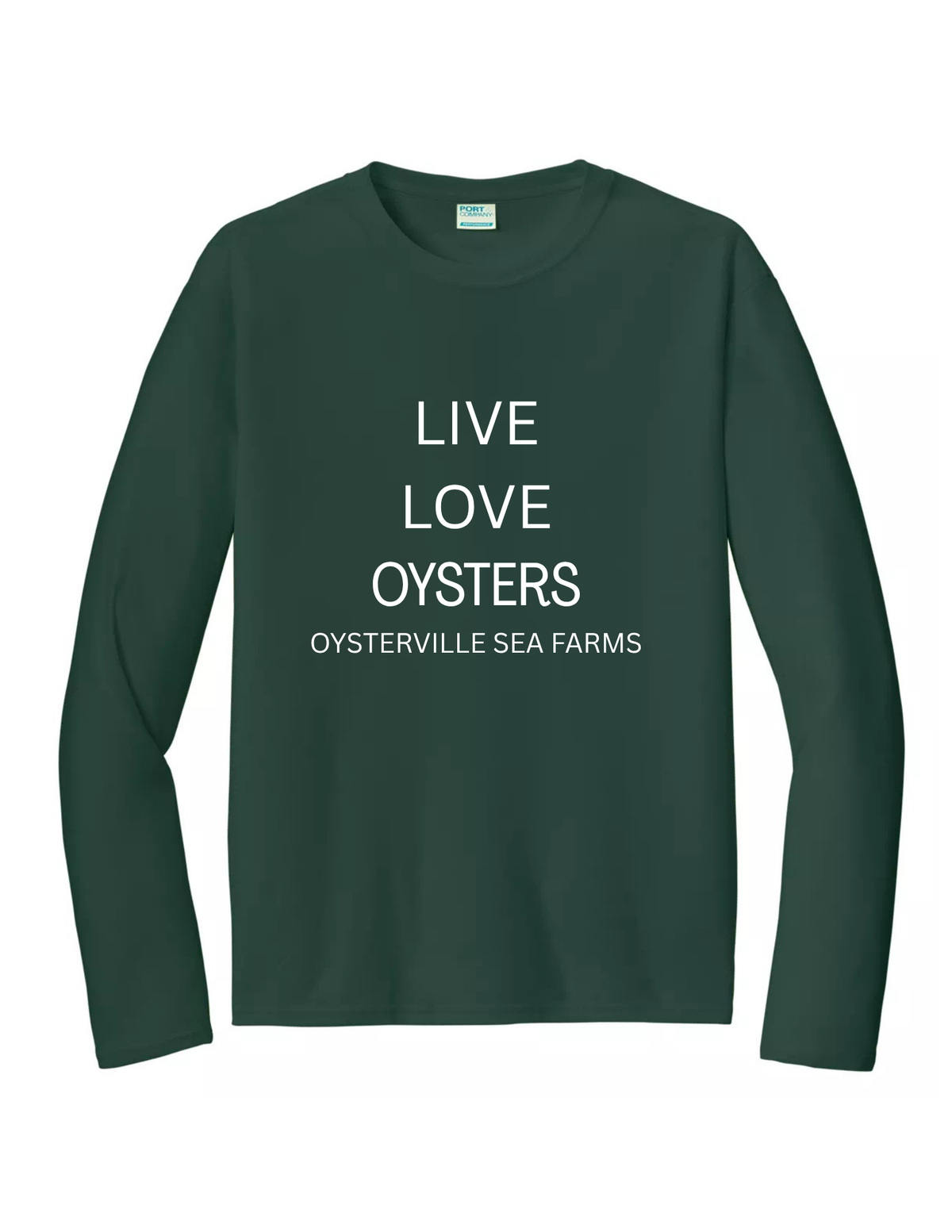 Live, Love, Oysters (Oysterville Sea Farms) T-Shirt