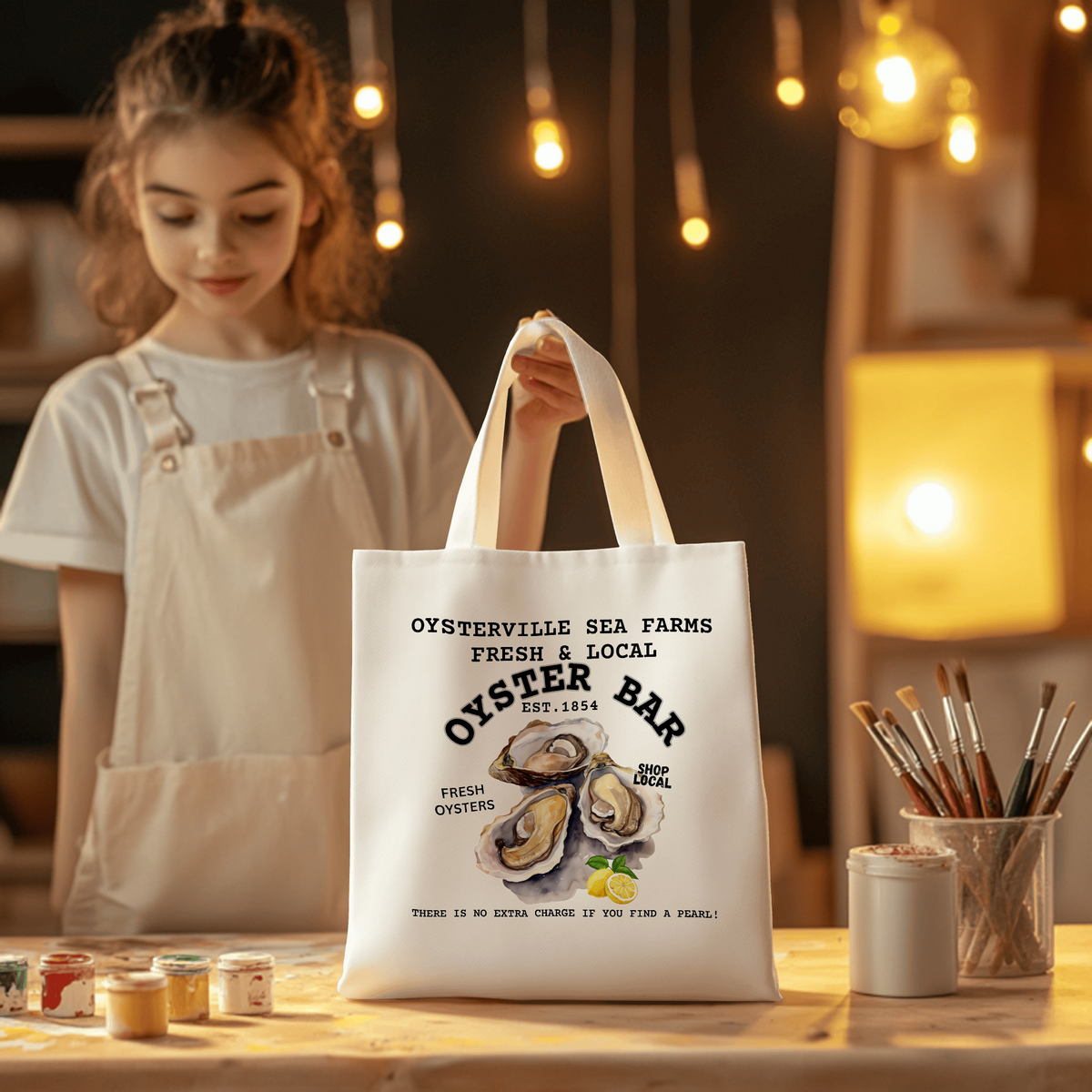 Classic Organic Cotton Canvas Gusset Tote Bag