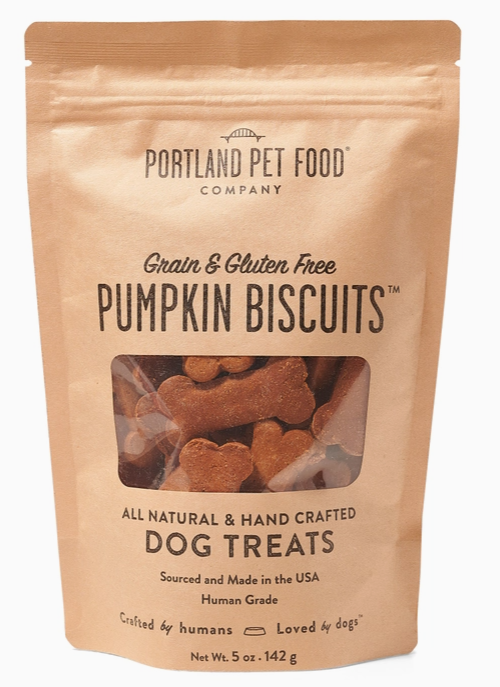 Grain and Gluten Free Pumpkin Dog Biscuits