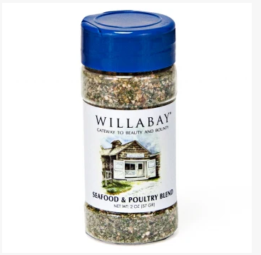 Willabay - Seafood and Poultry Spice Seasoning
