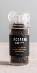 Tellicherry Peppercorn Grinder - Glass Pepper Grinder
