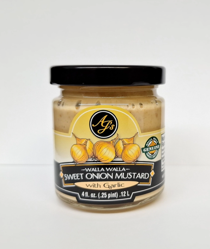 Walla Walla Sweet Onion Mustard with Garlic