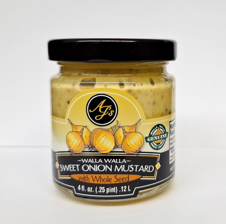 Walla Walla Sweet Onion Mustard with Seeds
