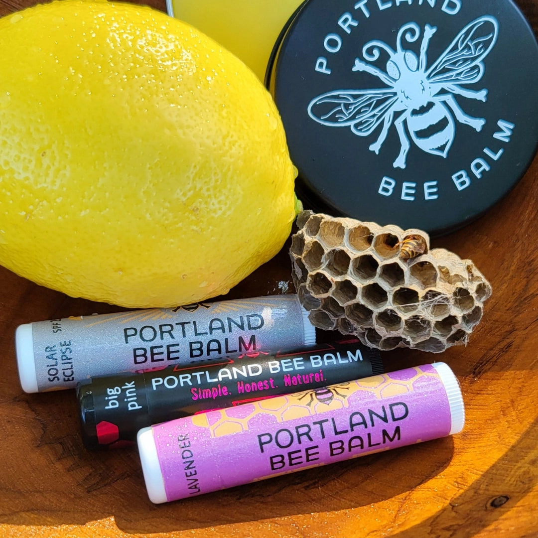 Lavender, Yuzu Citrus & Unscented Assorted Lip Balm – 3-Pack
